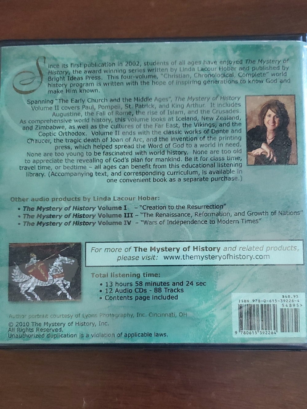 The Mystery of History Volume II CD Set- The Early Church And The Middle Ages - Picture 2 of 8